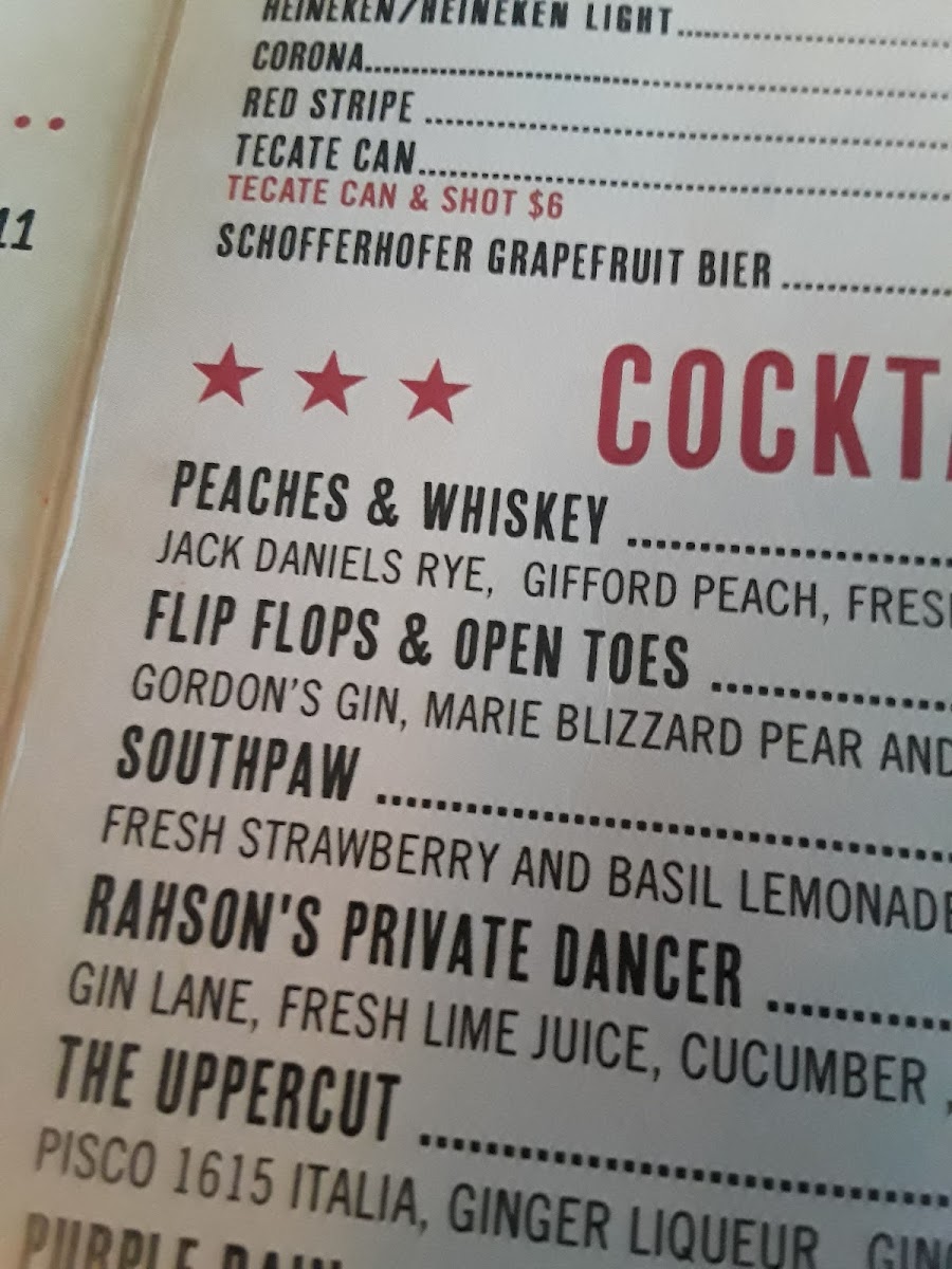 Sweet Science Menu - Image 6